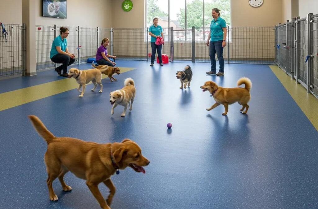 Durable Dog Daycare Flooring: Best Options for Your Kennel