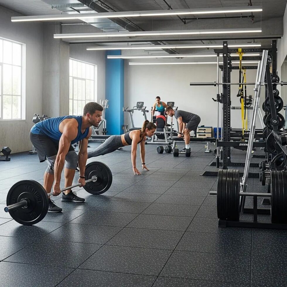 Weight Room Texture Weight Room Flooring Guide: Durability, Safety & Performance by Sport ...