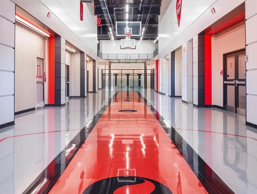 Custom Branding & Logo Integration in Commercial Flooring